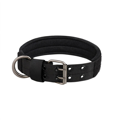 collier chien Baroudeur noir