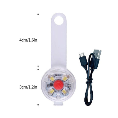 collier lumineux pour chien lampe blanc