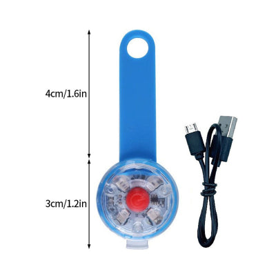 collier lumineux pour chien lampe bleu