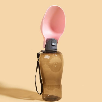  Gourde pour chien​ Balade Pure rose