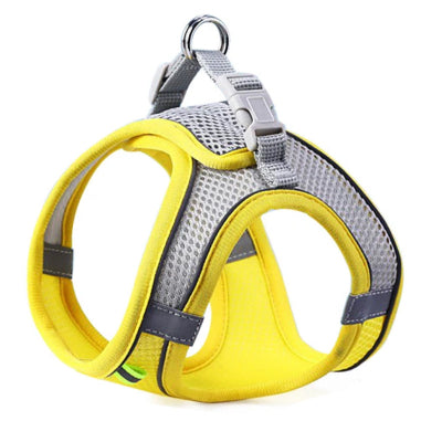harnais pour petit chien Douceur jaune