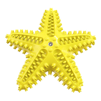 Jouet chien Etoile jaune