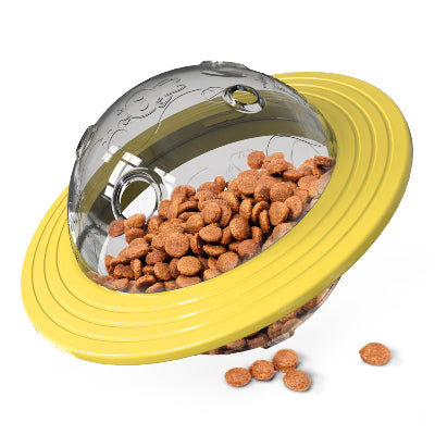  jouet chien planète jaune 