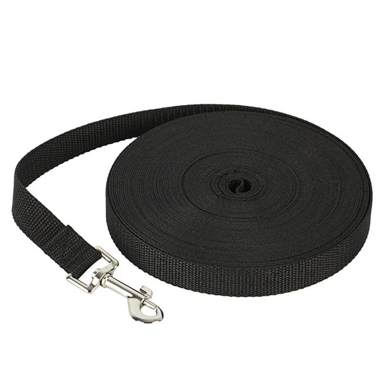 laisse pour chien enroulee noire